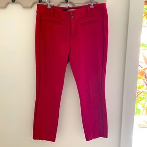 ANTHROPOLOGIE essential slim trousers